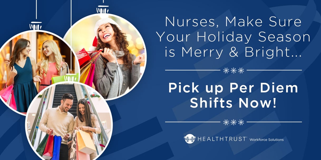 Pick up per diem shifts with HealthTrust Workforce Solutions!