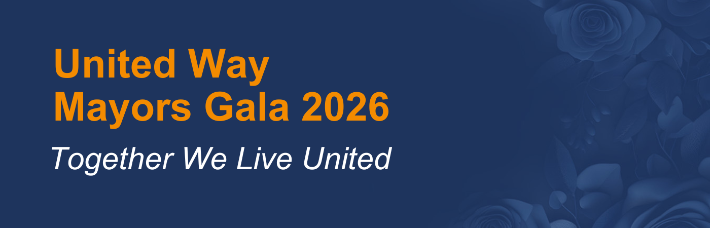 United Way Mayors Gala - Blog Banner